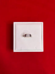 Men Silver Ring (Size 7.5) MR187