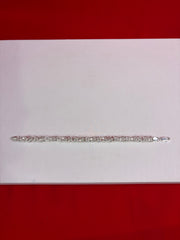 Men Pure Silver Bracelet (MB114)