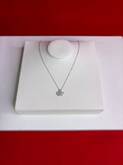 Pure Silver Pendant Necklace (WN180)