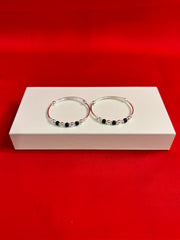 Pure Silver Baby Kangan 1.5 size