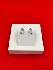 Pure Silver Butterfly Earrings